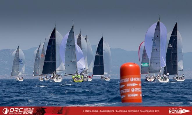 Close racing in Class C - 2015 ORC World Championship © Maria Muina / RCNB